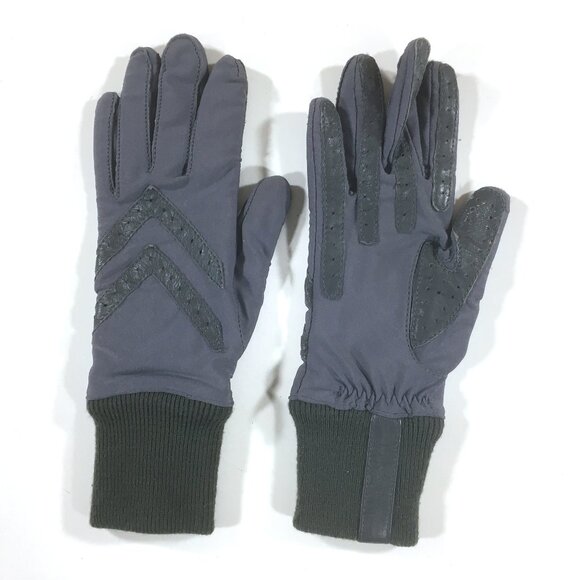Isotoner Driving Gloves Womens One Size Gray - Picture 2 of 4